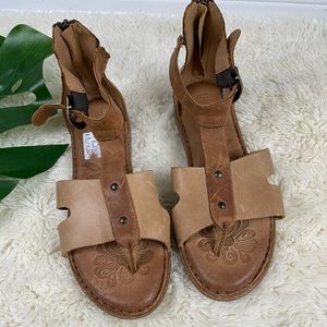 BORN leather sandals